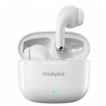 Lenovo BLUETOOTH Ασύρματα ακουστικά ThinkPlus LivePods Bluetooth 5.0, Wireless, Half-In-Ear,Touch Control Stereo Earbuds με 300mAh - ΛΕΥΚΟ - LP40-PRO