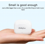 Lenovo BLUETOOTH Ασύρματα ακουστικά ThinkPlus LivePods Bluetooth 5.0, Wireless, Half-In-Ear,Touch Control Stereo Earbuds με 300mAh - ΛΕΥΚΟ - LP40-PRO