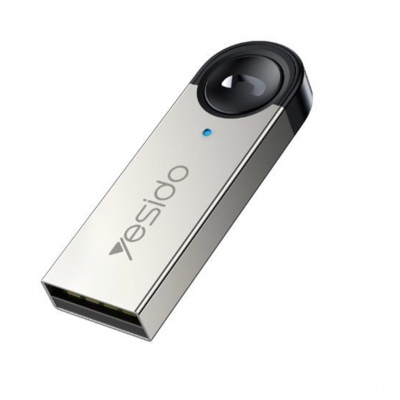 Yesido Ασύρματος FM Transmitter Αυτοκινήτου με Bluetooth - ΜΑΥΡΟ - YAU81