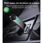 Yesido Ασύρματος FM Transmitter Αυτοκινήτου με Bluetooth - ΜΑΥΡΟ - YAU81