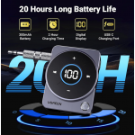 UGREEN Bluetooth 5.4 Αλουμινίου Δέκτης ήχου αυτοκινήτου, με LED οθόνη, Jack 3.5MM, Dual Handsfree - ΓΚΡΙ - CM724