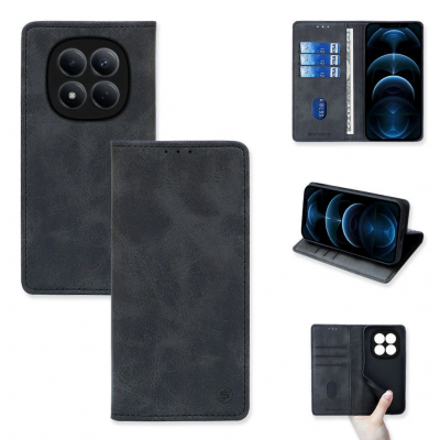 Θήκη Sonique Vintage Magnet Wallet FOLIO για Xiaomi Redmi Note 15 Pro Plus 5G / Poco M8 Pro 5G - ΜΑΥΡΟ