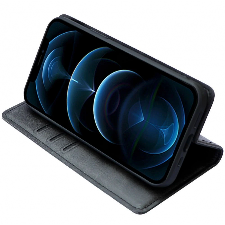 Θήκη Sonique Vintage Magnet Wallet FOLIO για Xiaomi Redmi Note 15 Pro Plus 5G / Poco M8 Pro 5G - ΜΑΥΡΟ