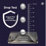 ERBORD Curvy Γυαλί προστασίας 9H Premium Full Cover Glass, 3D Curved 0.3MM για Xiaomi Redmi Note 15 Pro Plus 5G / Poco M8 Pro 5G - ΜΑΥΡΟ