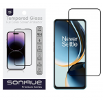 ERBORD Hardy Γυαλί προστασίας 9H Premium Full Cover Glass 0.3MM για OnePlus Nord CE 3 Lite 5G - ΜΑΥΡΟ