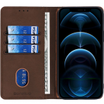 Θήκη Sonique Vintage Magnet Wallet FOLIO για Apple iPhone 13 Pro Max - ΚΑΦΕ