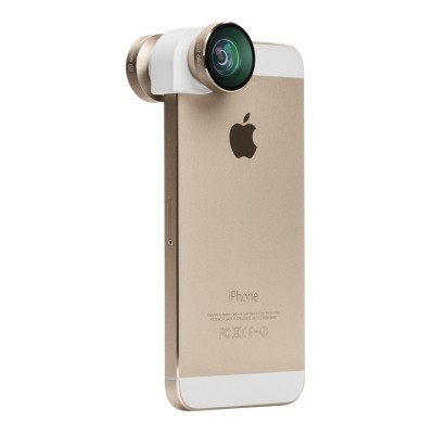 olloclip 4in1 lens system for Apple iPhone 5 5S - GOLD WHITE