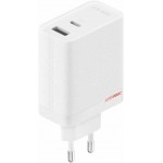 OnePlus OFFICIAL SUPERVOOC GaN γνησιος φορτιστης TYPE-C Wall Charger 120W EU, 7.3A, 1xUSB-A, 1xUSB-C, με γνήσιο καλώδιο USB-C - ΛΕΥΚΟ -  5461100631