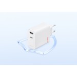 OnePlus OFFICIAL SUPERVOOC GaN γνησιος φορτιστης TYPE-C Wall Charger 80W EU, 7.3A, 1xUSB-A, 1xUSB-C, με γνήσιο καλώδιο USB-C - ΛΕΥΚΟ -  5461100597