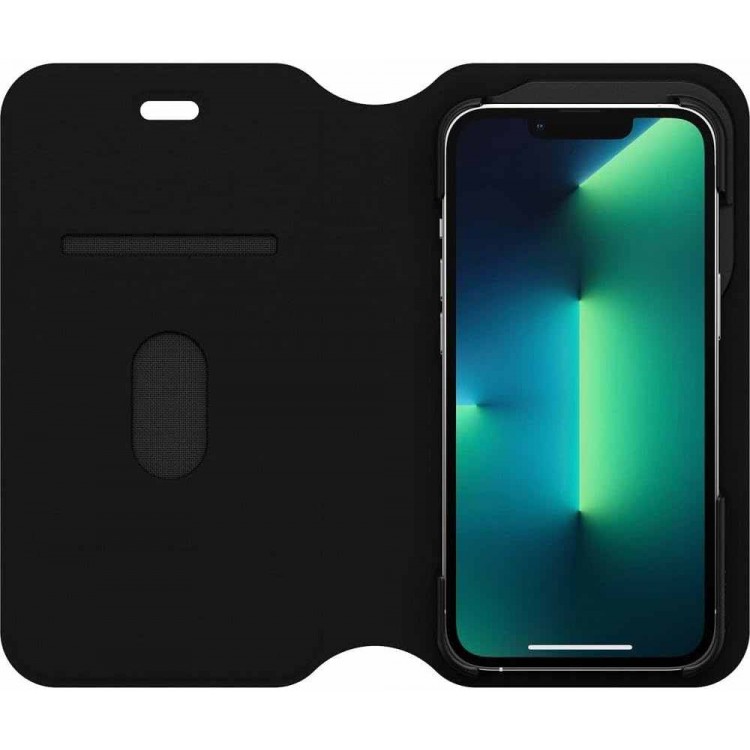 Θήκη Otterbox Strada Series Via Μαγνητική Πορτοφόλι για Apple iPhone 12/12 Pro - ΜΑΥΡΟ - 77-85831