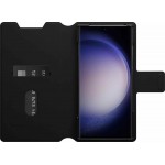 Θήκη Otterbox Strada Series Via Folio για SAMSUNG GALAXY S23 ULTRA 5G - NIGHT BLACK - 77-91287