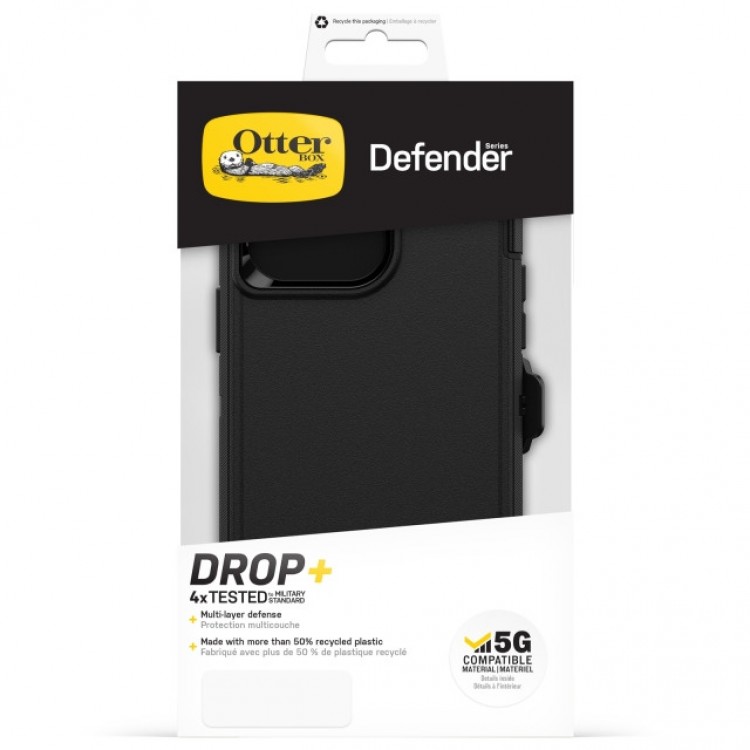 Θήκη Otterbox Defender Series Screenless Edition για APPLE iPhone 15 PRO MAX 6.7 - ΜΑΥΡΟ - 77-92549