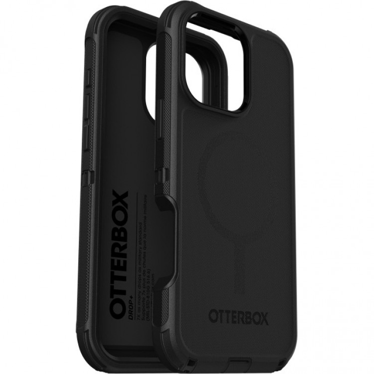 Θήκη Otterbox Defender Series XT MagSafe Edition για APPLE iPhone 16 PRO 6.3 2024 - ΜΑΥΡΟ - 77-95975