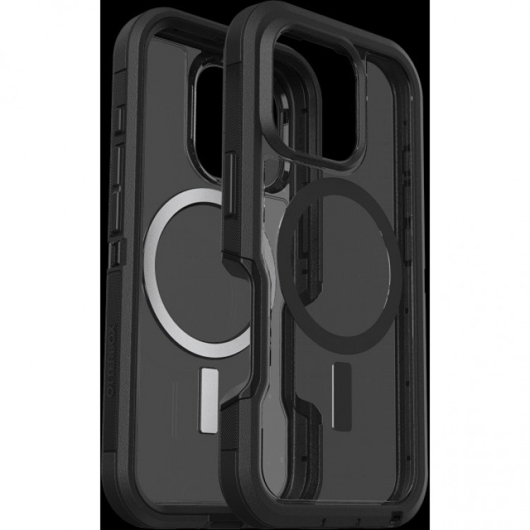 Θήκη Otterbox Defender Series XT MagSafe Edition για APPLE iPhone 16 PRO 6.3 2024 - ΔΙΑΦΑΝΟ / ΜΑΥΡΟ - 77-96112