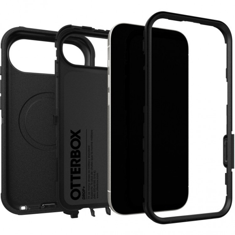 Θήκη Otterbox Defender Pro MagSafe Edition για APPLE iPhone 17 AIR 6.6 5G 2025 - ΜΑΥΡΟ - 77-98368