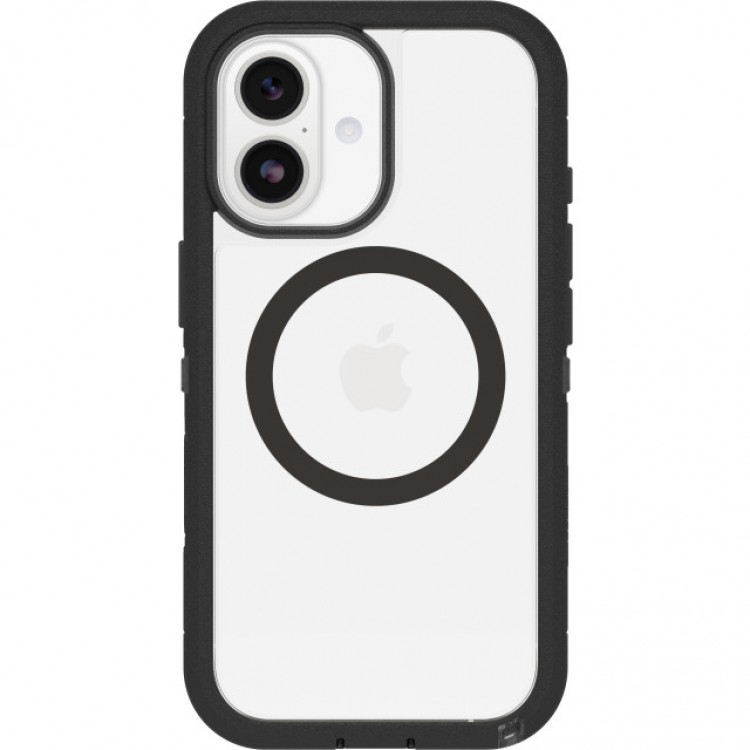 Θήκη Otterbox Defender Pro XT MagSafe Edition για APPLE iPhone 17 6.3 5G 2025 - ΔΙΑΦΑΝΟ / ΜΑΥΡΟ - 77-98480