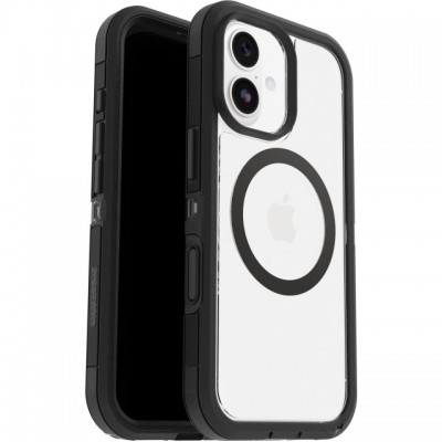 Θήκη Otterbox Defender Pro XT MagSafe Edition για APPLE iPhone 17 6.3 5G 2025 - ΔΙΑΦΑΝΟ / ΜΑΥΡΟ - 77-98480