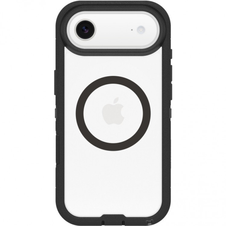 Θήκη Otterbox Defender Pro XT MagSafe Edition για APPLE iPhone 17 AIR 6.6 5G 2025 - ΔΙΑΦΑΝΟ / ΜΑΥΡΟ - 77-98498