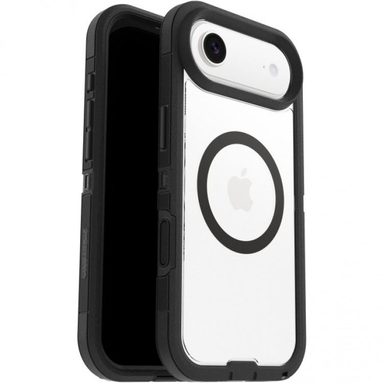 Θήκη Otterbox Defender Pro XT MagSafe Edition για APPLE iPhone 17 AIR 6.6 5G 2025 - ΔΙΑΦΑΝΟ / ΜΑΥΡΟ - 77-98498