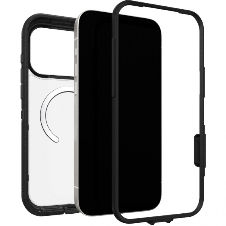 Θήκη Otterbox Defender Pro XT MagSafe Edition για APPLE iPhone 17 PRO Max 6.9 2025 - ΔΙΑΦΑΝΟ / ΜΑΥΡΟ - 77-98534