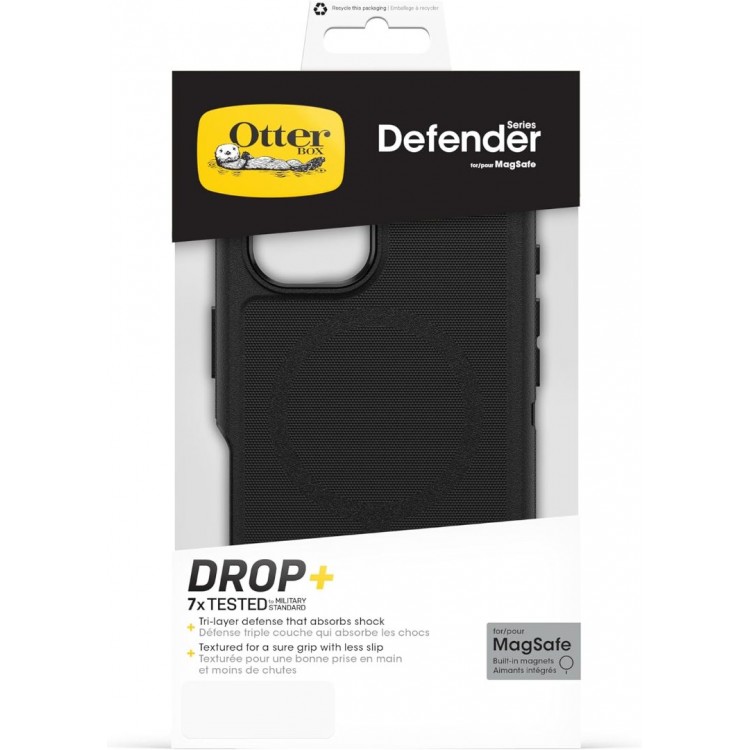 Θήκη Otterbox Defender Series XT MagSafe Edition για APPLE iPhone 16 6.1 2024 - ΜΑΥΡΟ - 77-95961