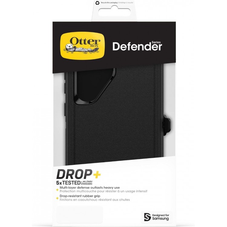 Θήκη Otterbox Defender Screenless Edition για SAMSUNG GALAXY S24 5G 2024 - ΜΑΥΡΟ - 77-94480