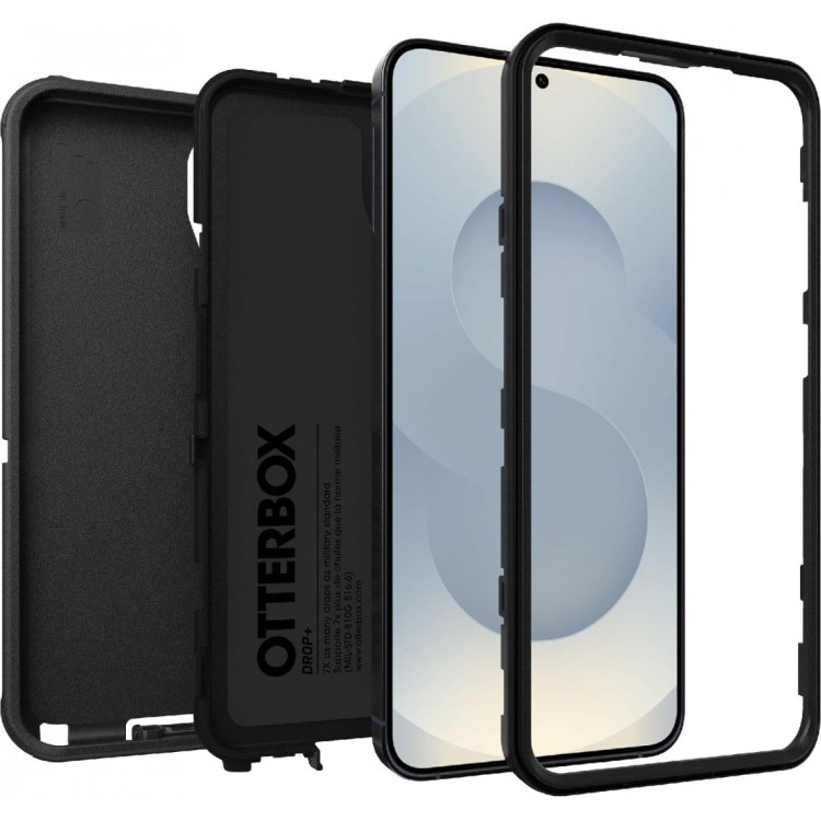 Θήκη Otterbox Defender SLIM Screenless Edition για SAMSUNG GALAXY S25+ PLUS/S24+ PLUS 5G 2025 - ΜΑΥΡΟ - 77-97418