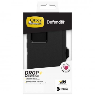 Case Otterbox Defender for SAMSUNG GALAXY S22 ULTRA 5G - Black - 77-86379
