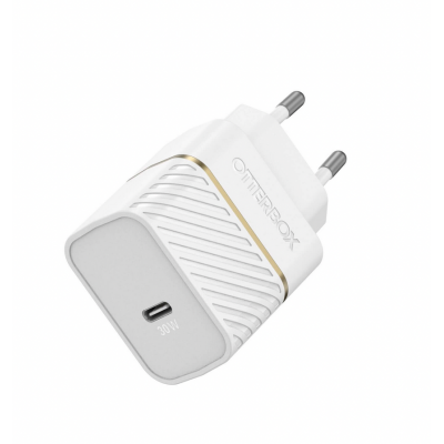 Otterbox WALL Charger GaN USB-C PD Port 30W - 78-80484 - White