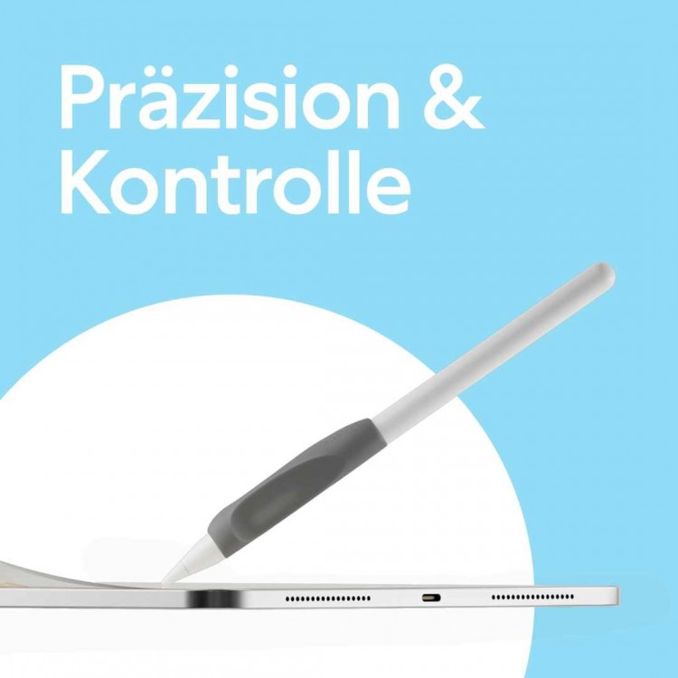 Paperlike Pencil Grips για Apple Pencil V2, Εργονομικά grips, εκτεταμένης άνεσης, ακριβής έλεγχος και μαγνητική φόρτιση - 2 TEM. - PL-PL-PG-CB-23