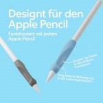 Paperlike Pencil Grips για Apple Pencil V2, Εργονομικά grips, εκτεταμένης άνεσης, ακριβής έλεγχος και μαγνητική φόρτιση - 2 TEM. - PL-PL-PG-CB-23