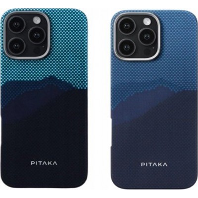 Θήκη Pitaka StarPeak Luminous Aramid MagEZ 5 Magsafe 1500D 1.05mm CARBON FIBER για Apple iPhone 16 PRO MAX 6.9 2024 - OVER THE HORIZON - KI1604POTH