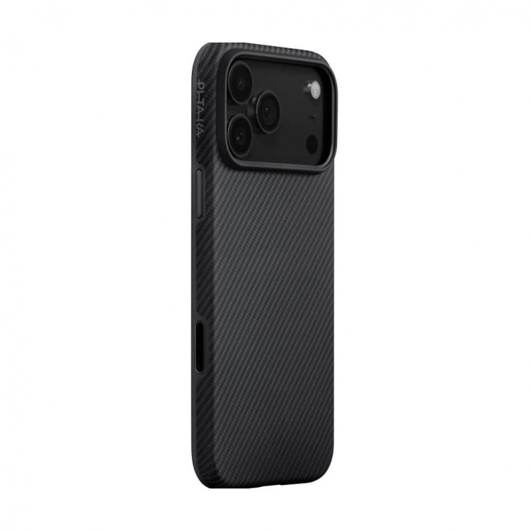 Θήκη Pitaka Aramid UltraGuard Magsafe 2.05mm 600D CARBON FIBER για Apple iPhone 17 PRO 6.3 2025 - ΜΑΥΡΟ/ΓΚΡΙ Twill - KI1701PB