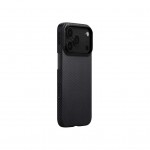 Θήκη Pitaka Ultra-Slim Weaving+ Aramid PitaTap Magsafe 1.00mm CARBON FIBER για Apple iPhone 17 PRO 6.3 2025 - Μαύρο/Γκρί - KI1701BP