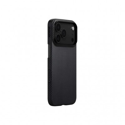 Θήκη Pitaka Ultra-Slim Weaving+ Aramid PitaTap Magsafe 1.00mm CARBON FIBER για Apple iPhone 17 PRO 6.3 2025 - Μαύρο/Γκρί - KI1701BP