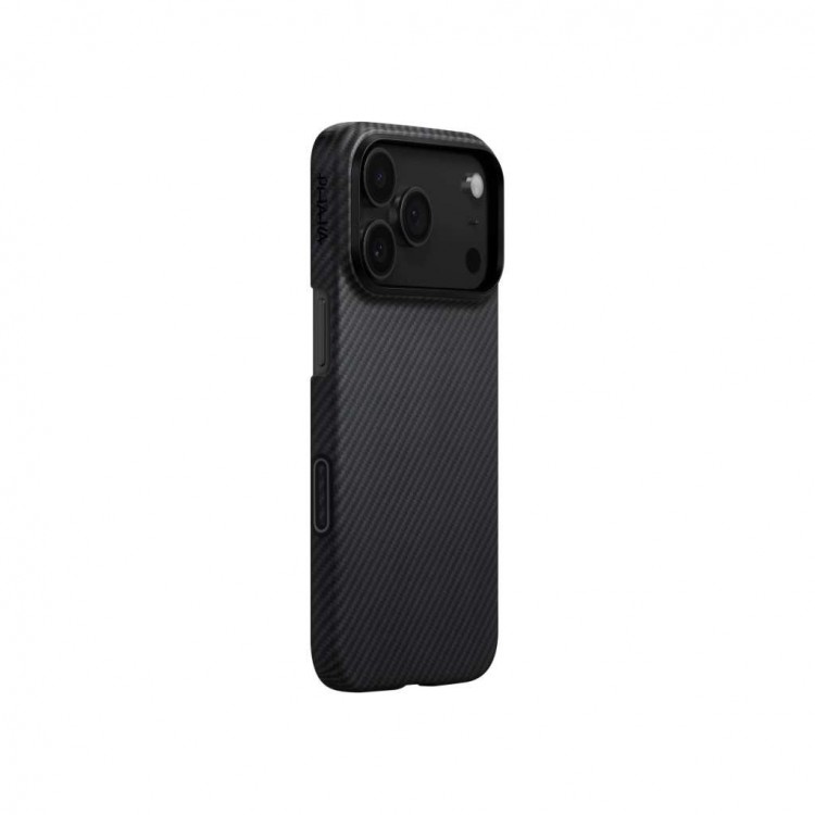 Θήκη Pitaka Ultra-Slim Weaving+ Aramid PitaTap Magsafe 1.00mm CARBON FIBER για Apple iPhone 17 PRO 6.3 2025 - Μαύρο/Γκρί - KI1701BP