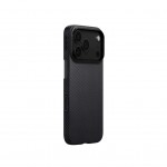 Θήκη Pitaka Aramid PitaTap Magsafe 600D 1.00mm CARBON FIBER για Apple iPhone 17 PRO MAX 6.9 2025 - ΜΑΥΡΟ/ΓΚΡΙ Twill - KI1701BPM