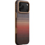 Θήκη Pitaka Aramid UltraGuard Magsafe 600D 2.00mm CARBON FIBER για Apple iPhone 17 PRO MAX 6.9 2025 - Sunset - KI1702BPM