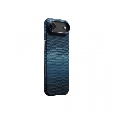 Θήκη Pitaka Ultra-Slim Weaving+ Aramid PitaTap Magsafe 1.00mm CARBON FIBER για Apple iPhone 17 AIR 6.6 5G 2025 - Moonrise ΜΠΛΕ - KI1703M
