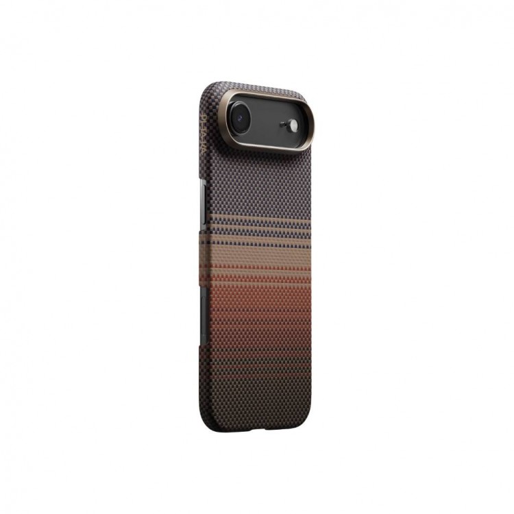Θήκη Pitaka Ultra-Slim Weaving+ Aramid PitaTap Magsafe 1.00mm CARBON FIBER για Apple iPhone 17 Air 6.6 5G 2025 - SUNSET - KI1702SA