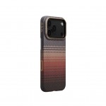 Θήκη Pitaka Ultra-Slim Weaving+ Aramid PitaTap Magsafe 1.00mm CARBON FIBER για Apple iPhone 17 PRO 6.3 2025 - SUNSET - KI1702SP