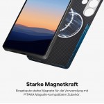 Θήκη Pitaka SE MagSafe ARAMID CARBON MagEZ 4 Tactile Woven για Samsung Galaxy S25 ULTRA 5G 2025 - Moonrise - KS2502U