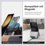 Θήκη Pitaka MagSafe ARAMID CARBON MagEZ 4 για Samsung Galaxy S24 ULTRA 2024 - ΜΑΥΡΟ ΓΚΡΙ - KS2401U