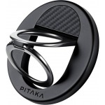 Pitaka MagEZ Grip 3, MagSafe Διπλό Aramid Δαχτυλίδι βάση με MagEZ 2.0 - Μαύρο/Γκρί - MGB2402
