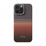 Θήκη Pitaka Fusion Weaving+ Aramid MagEZ Magsafe PitaTap 0.95mm CARBON FIBER για Apple iPhone 16 PRO MAX 6.9 2024 - SUNSET - KI1602SUM