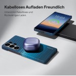 Θήκη Pitaka SE MagSafe ARAMID CARBON MagEZ 4 Tactile Woven για Samsung Galaxy S25 ULTRA 5G 2025 - Moonrise - KS2502U