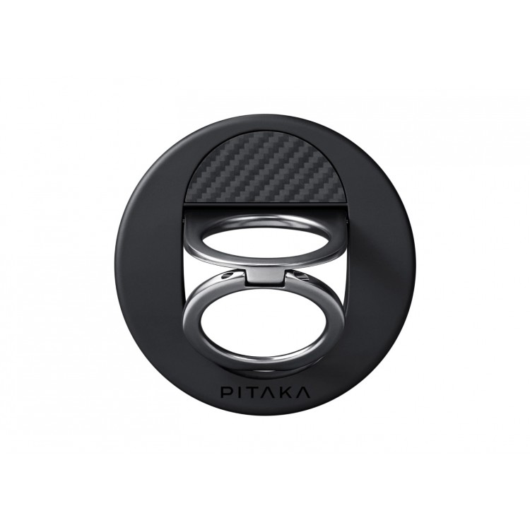 Pitaka MagEZ Grip 3, MagSafe Διπλό Aramid Δαχτυλίδι βάση με MagEZ 2.0 - Μαύρο/Γκρί - MGB2402