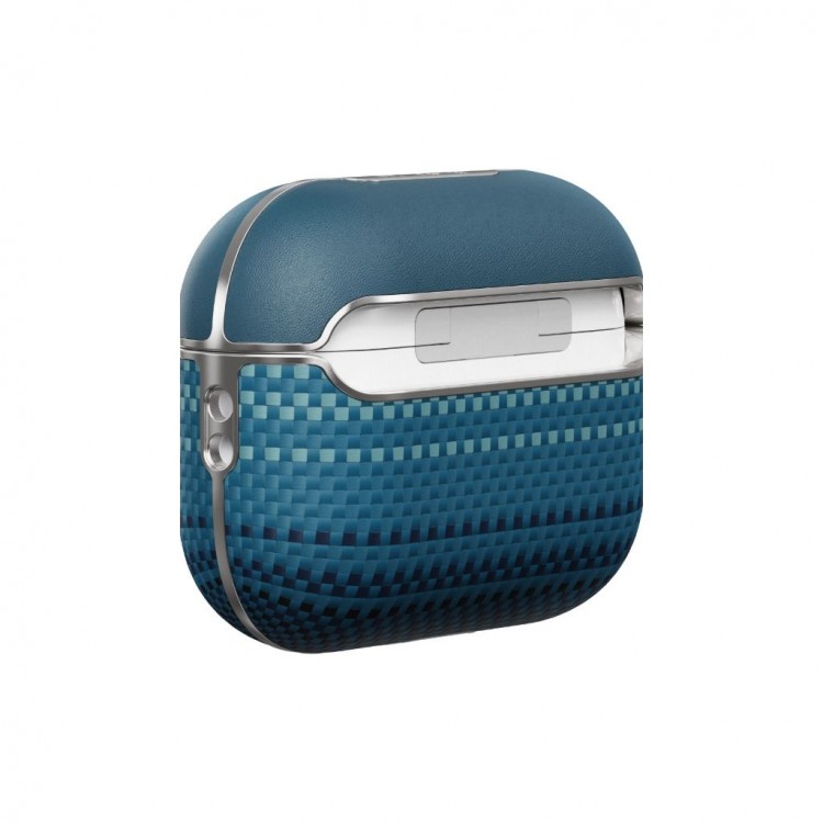 Θήκη Pitaka Aramid Fiber Magnetic 1500D (Plain) για Apple AirPods Pro 2 - Moonrise grained - APM2403