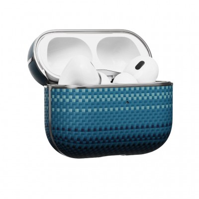 Θήκη Pitaka Aramid Fiber Magnetic 1500D (Plain) για Apple AirPods Pro 2 - Moonrise grained - APM2403