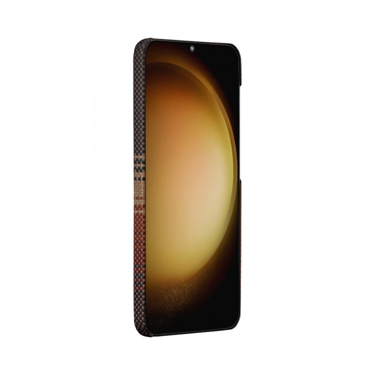 Θήκη Pitaka MagSafe ARAMID CARBON MagEZ 4 για Samsung Galaxy S24+ PLUS 2024 - Sunset - FS2401S